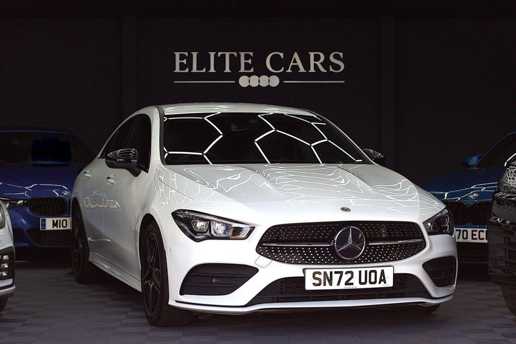 USED 2022 72 MERCEDES-BENZ CLA 1.3 CLA180 AMG Line (Premium) Coupe 4dr Petrol 7G-DCT Euro 6 (s/s) (136 ps) 