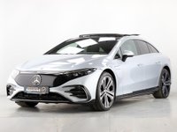 USED 2024 74 MERCEDES-BENZ EQS EQS 450+ 108.4kWh Exclusive Luxury Saloon 5dr Electric Auto (360 ps) LUXURY LOUNGE PACK*HYPERSCREEN of {V2_TOWN}