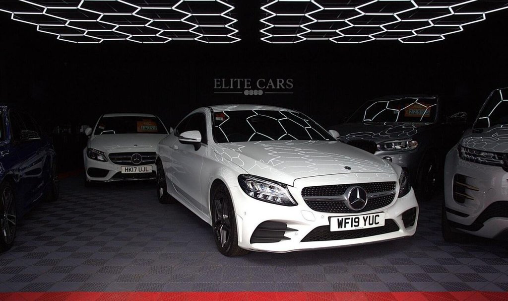 USED 2019 19 MERCEDES-BENZ C-CLASS 2.0 C220d AMG Line Coupe 2dr Diesel G-Tronic+ Euro 6 (s/s) (194 ps) 