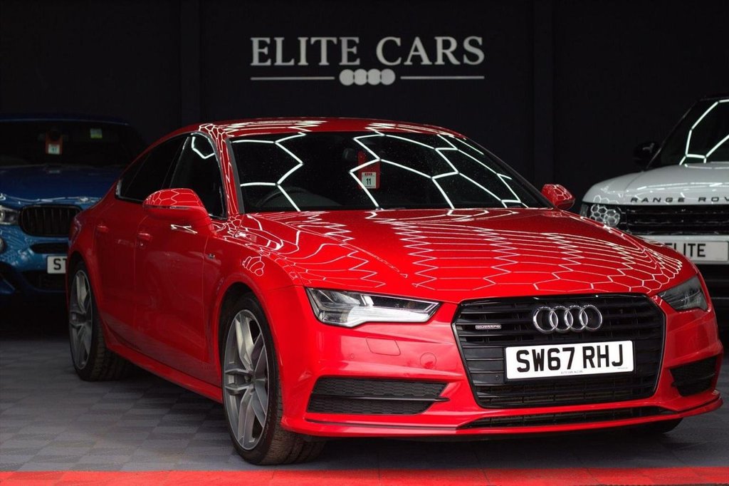 USED 2017 67 AUDI A7 3.0 TDI V6 Black Edition Sportback 5dr Diesel S Tronic quattro Euro 6 (s/s) (218 ps) 