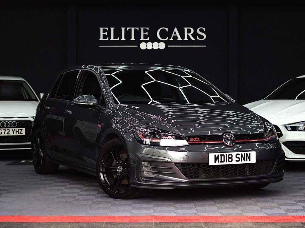 USED 2018 18 VOLKSWAGEN GOLF 2.0 TSI GTI Hatchback 5dr Petrol Manual Euro 6 (s/s) (230 ps) 