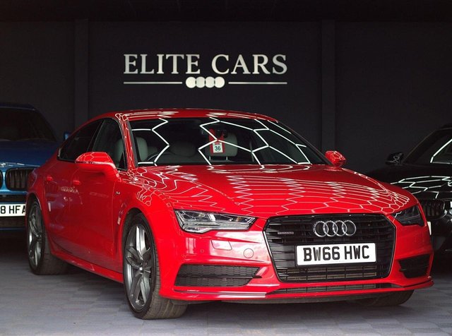 2016 66 Audi A7 3.0 TDI V6 Black Edition Sportback 5dr Diesel S Tronic quattro Euro 6 (s/s) (272 ps)