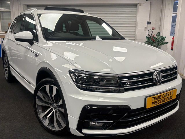 2018 68 Volkswagen Tiguan 2.0 TDI R-Line SUV 5dr Diesel DSG 4Motion Euro 6 (s/s) (150 ps)