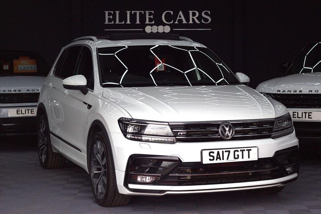USED 2017 17 VOLKSWAGEN TIGUAN 2.0 TDI BlueMotion Tech R-Line SUV 5dr Diesel DSG 4Motion Euro 6 (s/s) (150 ps) 