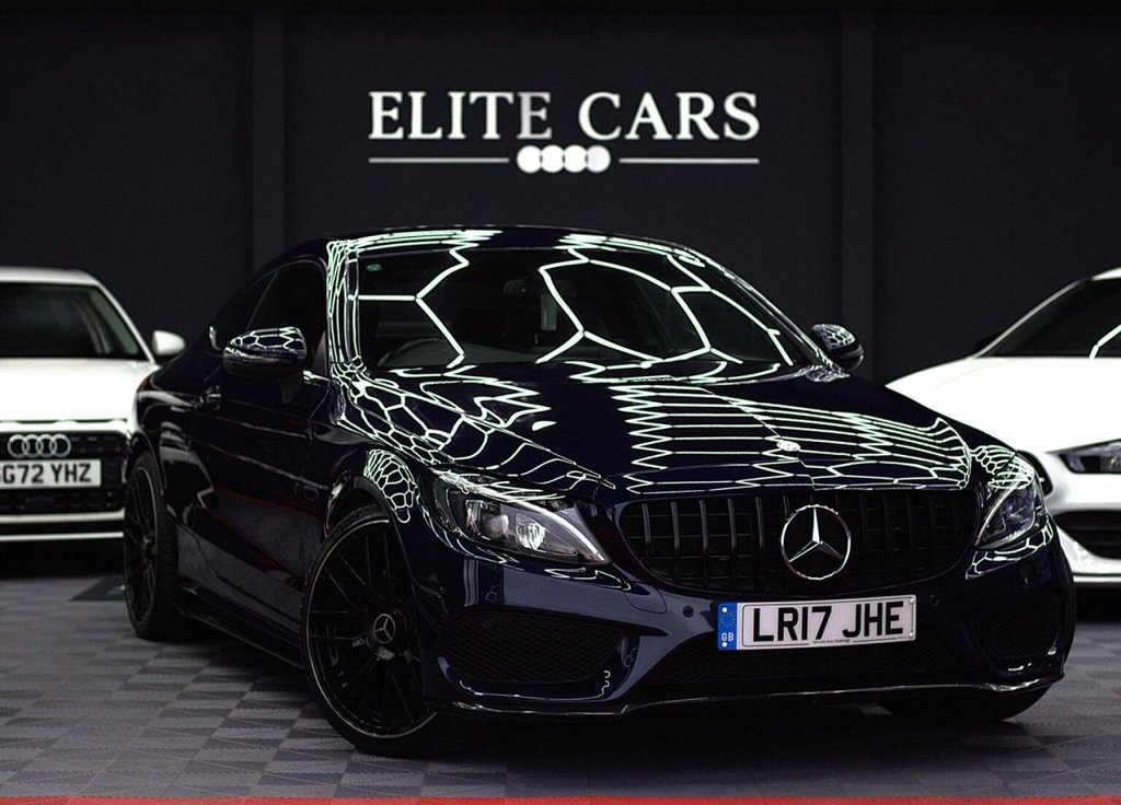 USED 2017 17 MERCEDES-BENZ C-CLASS 2.1 C220d AMG Line Coupe 2dr Diesel G-Tronic+ Euro 6 (s/s) (170 ps) 