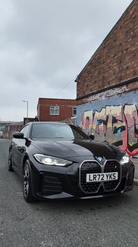 USED 2022 72 BMW I4 40 83.9kWh M Sport Gran Coupe 5dr Electric Auto eDrive (340 ps) 