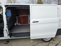 USED 2021 71 MERCEDES-BENZ VITO 2.0 116 CDI Progressive Panel Van Automatic XLWB, 65,000 miles, Euro 6, Cruise, Bluetooth, DAB, Reverse camera. Final price plus VAT @ 20%! This 2021 Mercedes Benz Vito 116 CDI Progressive G Tronic RWD L3 Euro 6 (s/s) 5dr (XLWB) presents an exceptional ownership history, having had only one owner from new and boasting a full service history with its last service completed on 2025 08 04 at 58911 miles. This impressive long wheelbase Vito is powered by a robust 2.0 litre diesel engine delivering a strong 161 bhp, and meets Euro 6 emission standards. For your peace of mind, it comes with a 3 month warranty and a 12 month MOT will be pr