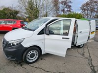 USED 2021 71 MERCEDES-BENZ VITO 2.0 116 CDI Progressive Panel Van Automatic XLWB, 65,000 miles, Euro 6, Cruise, Bluetooth, DAB, Reverse camera. Final price plus VAT @ 20%! This 2021 Mercedes Benz Vito 116 CDI Progressive G Tronic RWD L3 Euro 6 (s/s) 5dr (XLWB) presents an exceptional ownership history, having had only one owner from new and boasting a full service history with its last service completed on 2025 08 04 at 58911 miles. This impressive long wheelbase Vito is powered by a robust 2.0 litre diesel engine delivering a strong 161 bhp, and meets Euro 6 emission standards. For your peace of mind, it comes with a 3 month warranty and a 12 month MOT will be pr