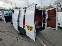 USED 2021 71 MERCEDES-BENZ VITO 2.0 116 CDI Progressive Panel Van Automatic XLWB, 65,000 miles, Euro 6, Cruise, Bluetooth, DAB, Reverse camera. Final price plus VAT @ 20%! This 2021 Mercedes Benz Vito 116 CDI Progressive G Tronic RWD L3 Euro 6 (s/s) 5dr (XLWB) presents an exceptional ownership history, having had only one owner from new and boasting a full service history with its last service completed on 2025 08 04 at 58911 miles. This impressive long wheelbase Vito is powered by a robust 2.0 litre diesel engine delivering a strong 161 bhp, and meets Euro 6 emission standards. For your peace of mind, it comes with a 3 month warranty and a 12 month MOT will be pr