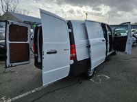 USED 2021 71 MERCEDES-BENZ VITO 2.0 116 CDI Progressive Panel Van Automatic XLWB, 65,000 miles, Euro 6, Cruise, Bluetooth, DAB, Reverse camera. Final price plus VAT @ 20%! This 2021 Mercedes Benz Vito 116 CDI Progressive G Tronic RWD L3 Euro 6 (s/s) 5dr (XLWB) presents an exceptional ownership history, having had only one owner from new and boasting a full service history with its last service completed on 2025 08 04 at 58911 miles. This impressive long wheelbase Vito is powered by a robust 2.0 litre diesel engine delivering a strong 161 bhp, and meets Euro 6 emission standards. For your peace of mind, it comes with a 3 month warranty and a 12 month MOT will be pr