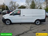 USED 2021 71 MERCEDES-BENZ VITO 2.0 116 CDI Progressive Panel Van Automatic XLWB, 65,000 miles, Euro 6, Cruise, Bluetooth, DAB, Reverse camera. Final price plus VAT @ 20%! This 2021 Mercedes Benz Vito 116 CDI Progressive G Tronic RWD L3 Euro 6 (s/s) 5dr (XLWB) presents an exceptional ownership history, having had only one owner from new and boasting a full service history with its last service completed on 2025 08 04 at 58911 miles. This impressive long wheelbase Vito is powered by a robust 2.0 litre diesel engine delivering a strong 161 bhp, and meets Euro 6 emission standards. For your peace of mind, it comes with a 3 month warranty and a 12 month MOT will be pr