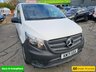USED 2021 71 MERCEDES-BENZ VITO 2.0 116 CDI Progressive Panel Van Automatic XLWB, 65,000 miles, Euro 6, Cruise, Bluetooth, DAB, Reverse camera. Final price plus VAT @ 20%! This 2021 Mercedes Benz Vito 116 CDI Progressive G Tronic RWD L3 Euro 6 (s/s) 5dr (XLWB) presents an exceptional ownership history, having had only one owner from new and boasting a full service history with its last service completed on 2025 08 04 at 58911 miles. This impressive long wheelbase Vito is powered by a robust 2.0 litre diesel engine delivering a strong 161 bhp, and meets Euro 6 emission standards. For your peace of mind, it comes with a 3 month warranty and a 12 month MOT will be pr