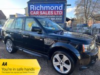 USED 2011 11 LAND ROVER RANGE ROVER SPORT 3.0 TD V6 HSE SUV 5dr Diesel CommandShift 4WD Euro 5 (245 ps) EXCEPTIONAL CONDITION WITH EXTENSIVE SERVICE HISTORY, RECENT CAMBELTS, 20" ALLOYS