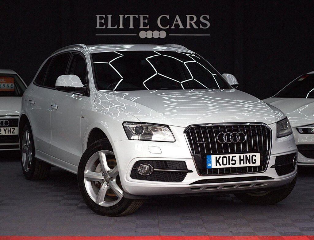USED 2015 15 AUDI Q5 3.0 TDI V6 S line SUV 5dr Diesel S Tronic quattro Euro 6 (s/s) (258 ps) 