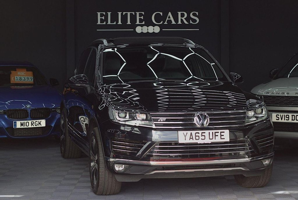 USED 2016 65 VOLKSWAGEN TOUAREG 3.0 TDI V6 BlueMotion Tech R-Line SUV 5dr Diesel Tiptronic 4WD Euro 6 (s/s) (262 ps) 