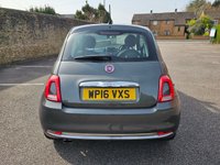 USED 2016 16 FIAT 500 1.2 Lounge Hatchback 3dr Petrol Manual Euro 6 (s/s) (69 bhp) 