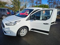USED 2024 24 FORD TRANSIT CONNECT 1.5 230 EcoBlue Trend panel van, 18,100 miles, Euro 6 diesel, Manual, Air Con, Bluetooth, DAB radio. Final price plus VAT @ 20%! This 2024 Ford Transit Connect presents an exceptional ownership proposition with its remarkably low mileage of just 18,100 miles, a testament to its careful use by its single owner. This 1.5 230 EcoBlue Trend L2 Euro 6 (s/s) 5dr model, a 230 Trend variant with Trend trim, is powered by an efficient 1.5L Diesel Engine and meets Euro 6 emission standards. It comes with a 3 month warranty and a 12 month MOT provided on purchase, alongside a full service history, ensuring peace of mind. Notable fea