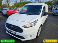 USED 2024 24 FORD TRANSIT CONNECT 1.5 230 EcoBlue Trend panel van, 18,100 miles, Euro 6 diesel, Manual, Air Con, Bluetooth, DAB radio. Final price plus VAT @ 20%! This 2024 Ford Transit Connect presents an exceptional ownership proposition with its remarkably low mileage of just 18,100 miles, a testament to its careful use by its single owner. This 1.5 230 EcoBlue Trend L2 Euro 6 (s/s) 5dr model, a 230 Trend variant with Trend trim, is powered by an efficient 1.5L Diesel Engine and meets Euro 6 emission standards. It comes with a 3 month warranty and a 12 month MOT provided on purchase, alongside a full service history, ensuring peace of mind. Notable fea