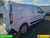 USED 2024 24 FORD TRANSIT CONNECT 1.5 230 EcoBlue Trend panel van, 18,100 miles, Euro 6 diesel, Manual, Air Con, Bluetooth, DAB radio. Final price plus VAT @ 20%! This 2024 Ford Transit Connect presents an exceptional ownership proposition with its remarkably low mileage of just 18,100 miles, a testament to its careful use by its single owner. This 1.5 230 EcoBlue Trend L2 Euro 6 (s/s) 5dr model, a 230 Trend variant with Trend trim, is powered by an efficient 1.5L Diesel Engine and meets Euro 6 emission standards. It comes with a 3 month warranty and a 12 month MOT provided on purchase, alongside a full service history, ensuring peace of mind. Notable fea