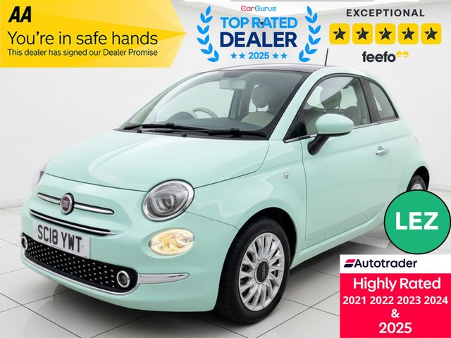 2018 Fiat 500 1.2L Lounge 3dr