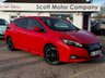 USED 2022 72 NISSAN LEAF 39kWh Tekna Hatchback 5dr Electric Auto (150 ps) Navi, 360* cameras, Heated leather trim and steering wheel
