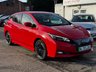 USED 2022 72 NISSAN LEAF 39kWh Tekna Hatchback 5dr Electric Auto (150 ps) Navi, 360* cameras, Heated leather trim and steering wheel