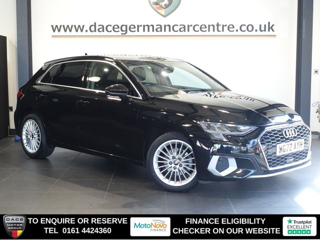 View our Audi A3 2.0 TDI 35 Sport Sportback 5dr Diesel S Tronic Euro 6 (s/s) (150 ps)