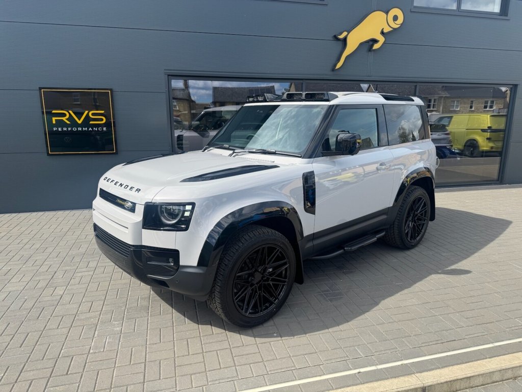 USED 2026 75 LAND ROVER DEFENDER 90 3.0 D250 MHEV S Hard Top SUV 3dr Diesel Auto 4WD SWB Euro 6 (s/s) (249 ps) BORASCO GREY