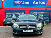 USED 2020 70 MERCEDES-BENZ C CLASS 1.5 C200 MHEV Sport Edition Saloon 4dr Petrol G-Tronic+ Euro 6 (s/s) (198 ps) Full History+Beige Leather+Cam