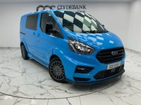 USED 2021 21 FORD TRANSIT CUSTOM 2.0 320 EcoBlue Limited Crew Van Double Cab 5dr Diesel Auto L1 H1 Euro 6 (s/s) (185 ps) Finished In Fords Chrome Blue, This Transit Custom Comes With 2 Keys, Reversing Camera, MSRT Embossed Leather Stitching, Original MSRT Case Including Skip Hat, Paint Touch Up, Tailgate, Half Leather Seats, Heated Seats, MSRT Styling Flat Bottomed Steering Wheel, 12 Months MT 3 Months Warranty. Finance And Extended Warranty Available.