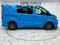 USED 2021 21 FORD TRANSIT CUSTOM 2.0 320 EcoBlue Limited Crew Van Double Cab 5dr Diesel Auto L1 H1 Euro 6 (s/s) (185 ps) Finished In Fords Chrome Blue, This Transit Custom Comes With 2 Keys, Reversing Camera, MSRT Embossed Leather Stitching, Original MSRT Case Including Skip Hat, Paint Touch Up, Tailgate, Half Leather Seats, Heated Seats, MSRT Styling Flat Bottomed Steering Wheel, 12 Months MT 3 Months Warranty. Finance And Extended Warranty Available.