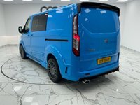 USED 2021 21 FORD TRANSIT CUSTOM 2.0 320 EcoBlue Limited Crew Van Double Cab 5dr Diesel Auto L1 H1 Euro 6 (s/s) (185 ps) Finished In Fords Chrome Blue, This Transit Custom Comes With 2 Keys, Reversing Camera, MSRT Embossed Leather Stitching, Original MSRT Case Including Skip Hat, Paint Touch Up, Tailgate, Half Leather Seats, Heated Seats, MSRT Styling Flat Bottomed Steering Wheel, 12 Months MT 3 Months Warranty. Finance And Extended Warranty Available.