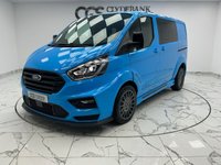 USED 2021 21 FORD TRANSIT CUSTOM 2.0 320 EcoBlue Limited Crew Van Double Cab 5dr Diesel Auto L1 H1 Euro 6 (s/s) (185 ps) Finished In Fords Chrome Blue, This Transit Custom Comes With 2 Keys, Reversing Camera, MSRT Embossed Leather Stitching, Original MSRT Case Including Skip Hat, Paint Touch Up, Tailgate, Half Leather Seats, Heated Seats, MSRT Styling Flat Bottomed Steering Wheel, 12 Months MT 3 Months Warranty. Finance And Extended Warranty Available.