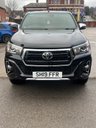 USED 2019 19 TOYOTA HI-LUX 2.4 D-4D Invincible X Pickup Double Cab 4dr Diesel Auto 4WD Euro 6 (TSS, 3.5t) (150 ps) 1 OWNER ,PRICE IS &pound;18450+VAT, FULL TOYOTA SERVICE HISTORY