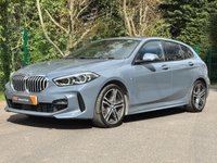 USED 2019 69 BMW 1 SERIES 1.5 118i M Sport Hatchback 5dr Petrol Manual Euro 6 (s/s) (140 ps) STORM BAY GREY - FULL LEATHER