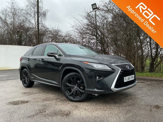 View our Lexus RX 3.5 450h V6 Sport SUV 5dr Petrol Hybrid CVT 4WD Euro 6 (s/s) (313 ps)