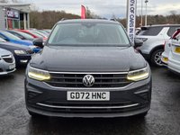 USED 2023 72 VOLKSWAGEN TIGUAN 1.5 TSI Life SUV 5dr Petrol DSG Euro 6 (s/s) (150 ps) THIS CAR COMES WITH 6 MONTHS WARRANTY , BREAKDOWN COVER & RECOVERY++  NAVIGATION SYSTEM + BLUETOOTH + DAB RADIO + USB CONNECTION +  REAR PARKING SENSORS + CRUISE CONTROL + CLIMATE CONTROL + PRIVACY GLASS + 18 INCH ALLOY WHEELS + SPACE WHEEL + SERVICE HISTORY AVAILABLE ALL OUR CARS COMES WITH MINIMUM 6 MONTHS MOT + AUTO START STOP ELECTRIC PARKING BRAKE HILL HOLD ASSIST TRACTION CONTROL DAY TIME RUNNING LIGHTS