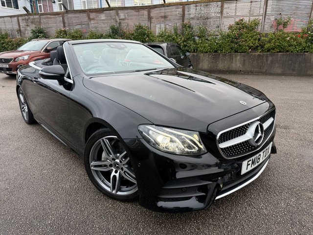 2018 MERCEDES-BENZ E-CLASS 2.0 E220d AMG Line Cabriolet 2dr Diesel G-Tronic+ Euro 6 (s/s) (194 ps)-2 FORMER KEEPERS-FINISHED IN OBSIDIAN BLACK WITH BLACK HALF LEATHER AND RUBY RED SOFT TOP-REVERSE CAMERA-ACTIVE PARK ASSIST-HEATED SEATS-AIR SCARF-BLUETOOTH-CRUISE CONTROL-PARKING SENSORS-DAB RADIO-ELECTRIC FOLDING MIRRORS-19" AMG DOUBLE SPOKE ALLOYS-DUAL ZONE CLIMATE CONTROL - Photo 12