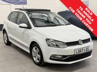 USED 2017 67 VOLKSWAGEN POLO 1.2 TSi Match Edition Panoramic Hatchback 5 Door Petrol Manual Euro 6 (s/s) (90 ps) 8 VW SERVICES TO 49,569 MILES