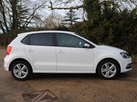 USED 2017 67 VOLKSWAGEN POLO 1.2 TSI Match Edition Hatchback 5dr Petrol Manual Euro 6 (s/s) (90 ps) www.suffolkcarcentre.co.uk - Located at Ilketshall