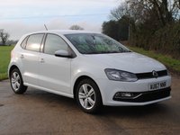 USED 2017 67 VOLKSWAGEN POLO 1.2 TSI Match Edition Hatchback 5dr Petrol Manual Euro 6 (s/s) (90 ps) www.suffolkcarcentre.co.uk - Located at Ilketshall