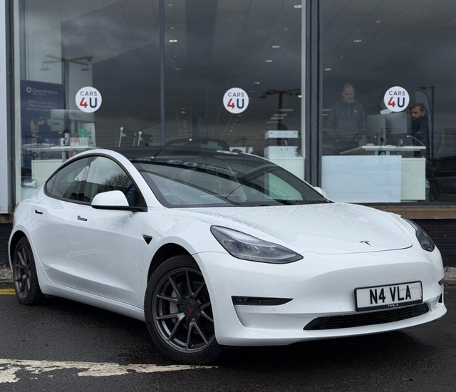 View our Tesla Model 3 (Dual Motor) Long Range Saloon 4dr Electric Auto 4WDE (346 ps)