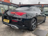 USED 2019 19 MERCEDES-BENZ CLA 1.3 CLA180 AMG Line (Premium Plus) Coupe 4dr Petrol 7G-DCT Euro 6 (s/s) (136 ps) PANO ROOF | FULL LEATHER | AMBIENT LIGHTING