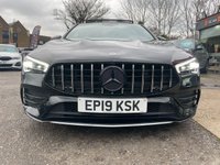 USED 2019 19 MERCEDES-BENZ CLA 1.3 CLA180 AMG Line (Premium Plus) Coupe 4dr Petrol 7G-DCT Euro 6 (s/s) (136 ps) PANO ROOF | FULL LEATHER | AMBIENT LIGHTING