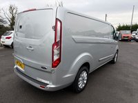 USED 2022 72 FORD TRANSIT CUSTOM 2.0 300 EcoBlue Limited Panel Van 5dr Diesel Manual L2 H1 Euro 6 (s/s) (130 ps) ONLY 28K MILES LONG WHEEL BASE REVERSE CAMERA COMES WITH 1 YEARS MOT AND SERVICE