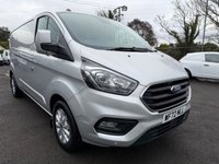 USED 2022 72 FORD TRANSIT CUSTOM 2.0 300 EcoBlue Limited Panel Van 5dr Diesel Manual L2 H1 Euro 6 (s/s) (130 ps) ONLY 28K MILES LONG WHEEL BASE REVERSE CAMERA COMES WITH 1 YEARS MOT AND SERVICE