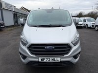 USED 2022 72 FORD TRANSIT CUSTOM 2.0 300 EcoBlue Limited Panel Van 5dr Diesel Manual L2 H1 Euro 6 (s/s) (130 ps) ONLY 28K MILES LONG WHEEL BASE REVERSE CAMERA COMES WITH 1 YEARS MOT AND SERVICE