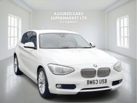 USED 2013 63 BMW 1 SERIES 116I SE AUTO Auto_Sat Nav_Full Leather_1.6L_Ulez