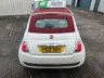 USED 2012 12 FIAT 500C 0.9 TwinAir Lounge Convertible 2dr Petrol Manual Euro 5 (s/s) (85 bhp) LADY OWNER, RECENT SERVICE