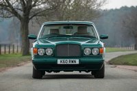 USED 1996 K BENTLEY BROOKLANDS 6.8 Saloon 4dr Petrol Automatic (409 g/km, 300 bhp) Sherwood Green, has subsequently invested a further &Acirc;&pound;12,000 in the last year, including new springs, new tyres and a battery,Further enhanced by the addition of LED headlights incorporating daytime running lights (original Halogen lamps included) and parking sensors,31,468 miles indicated, supported by its original stamped service book and book pack with 14 service stamps present,The Sherwood Green coachwork was professionally polished last y